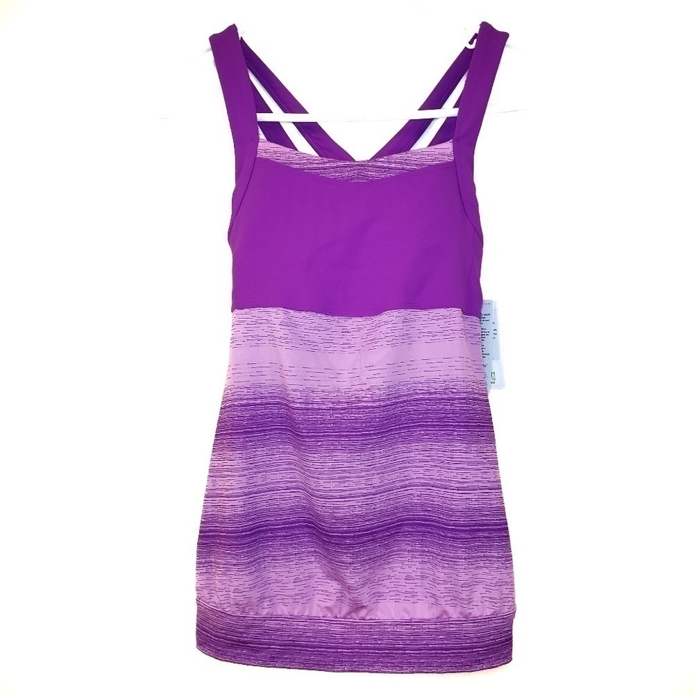 Athleta Jazz Stride Crunch and Punch Tank Top NWT